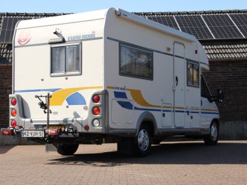 Eura Mobil Contura 652 SB-03 Super Netjes!! | Winter Camper |Half Integraal|Frans Bed|